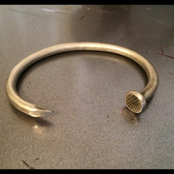 Nail bracelet.