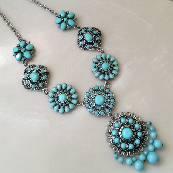 Forever 21 Rustic Medallion Necklace
