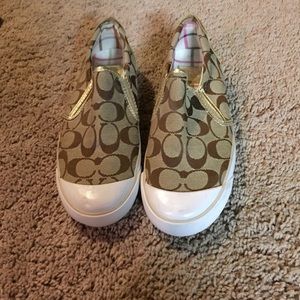 coach slip on shoes.