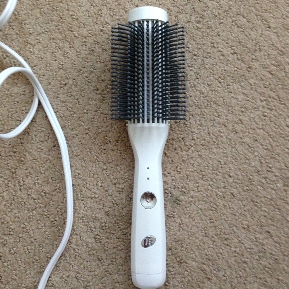 Curling iron and hair dyer!