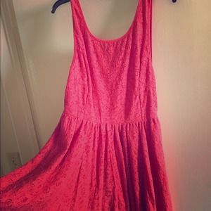 Red Urban Outfiters Pins and Needles brand Dress.