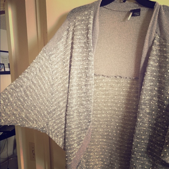 Urban Outfitters Sparkle Fade Grey Sweater