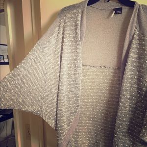 Urban Outfitters Sparkle Fade Grey Sweater