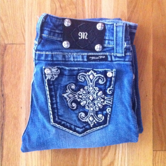 {Miss Me} Boot Cut Jeans