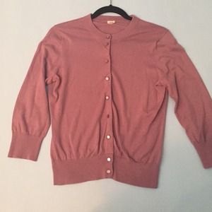 Light purple button up sweater