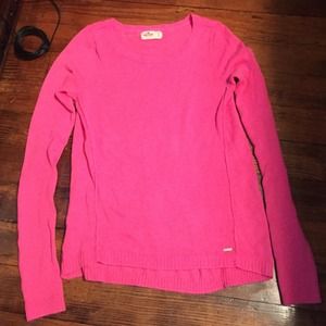 Pink Hollister sweater