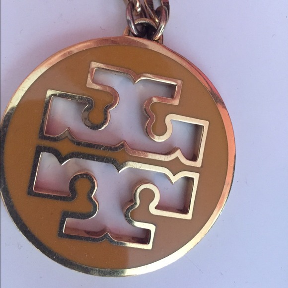 Tory burch long statement necklace