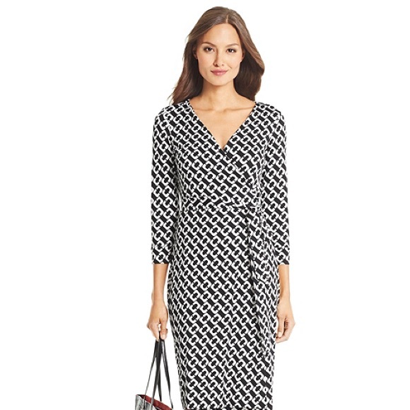 New Year New Julian Two Silk Jersey Wrap Dress