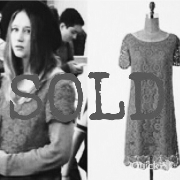 ‼️SOLD‼️ Violet Harmon Lace Shift Dress