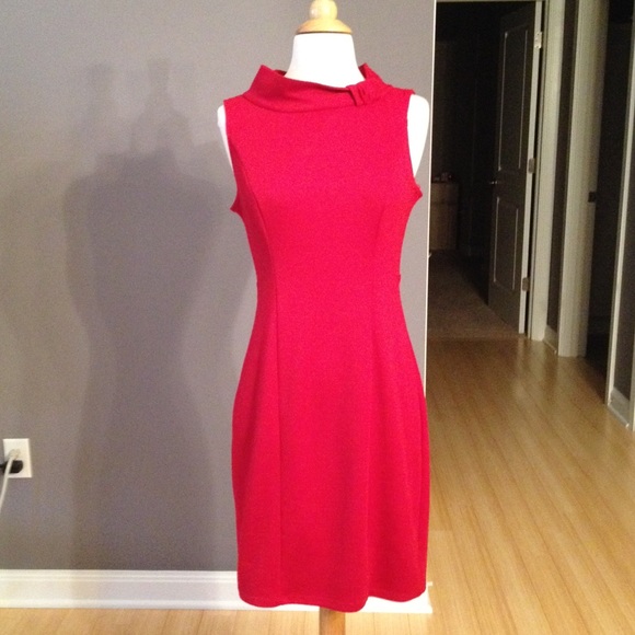 Red Fitted Dress