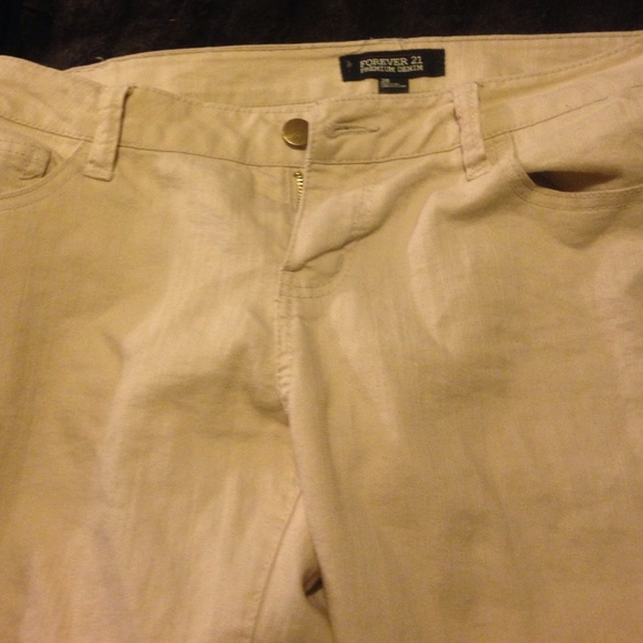Forever 21 tan pants