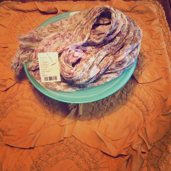 UO scarf/JCrew shirt