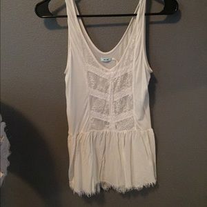 🎈sold🎈 Lace embellished tank