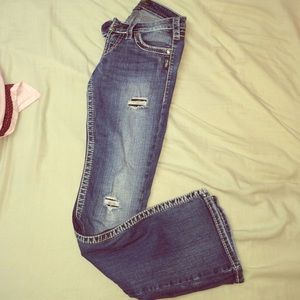 🚫🚫SOLD ON MERC🅰RI🚫🚫Silver jeans