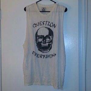 UNIF Question Everything Sleeveless Tee