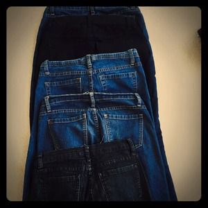 5 pair of very new this season forever 21 jeans