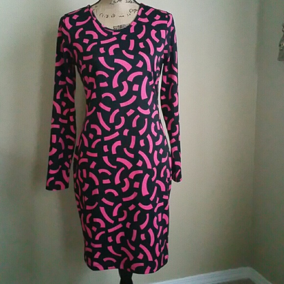 Black and Pink Dress - Picture 1 of 3