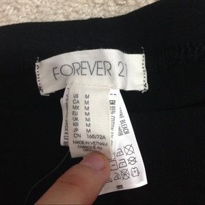 black legging from forever 21