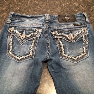 Miss me jeans bootcut size 25