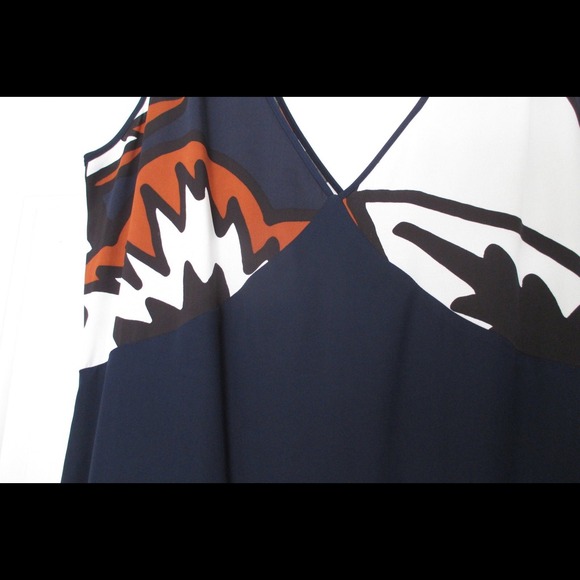 Diane von Furstenberg DVF abstract dress 8 - Picture 2 of 4