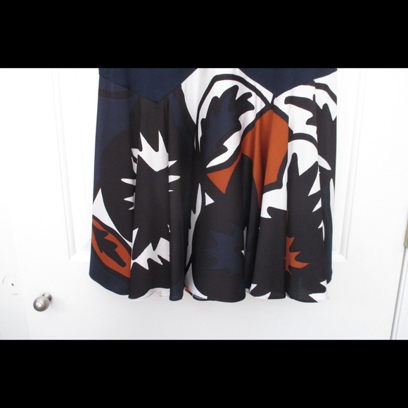 Diane von Furstenberg DVF abstract dress 8 - Picture 3 of 4
