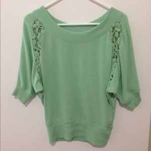 Teal shirt from Rue 21