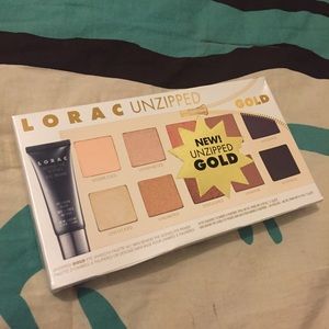 Lorac unzipped eye shadow palette w/ eye primer