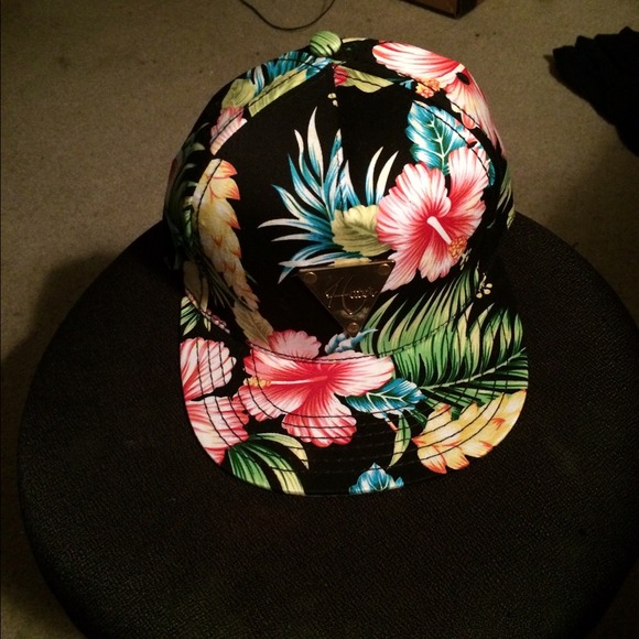 Flower Design Tropical SnapBack