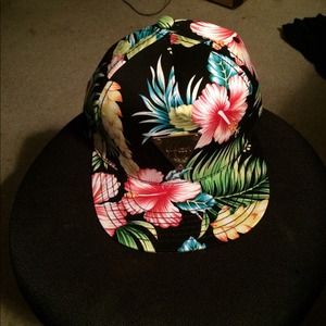 Flower Design Tropical SnapBack