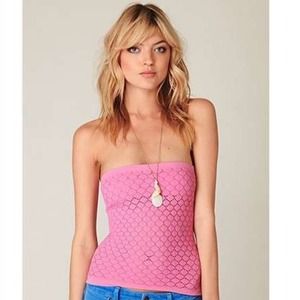 free people magenta tube top