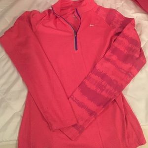 Pinkish Nike dri-fit v neck