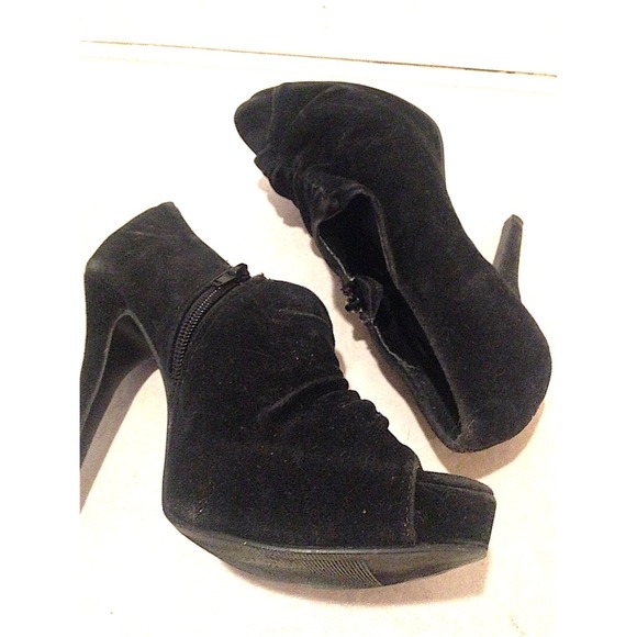 🔥Black ankle boots with heel