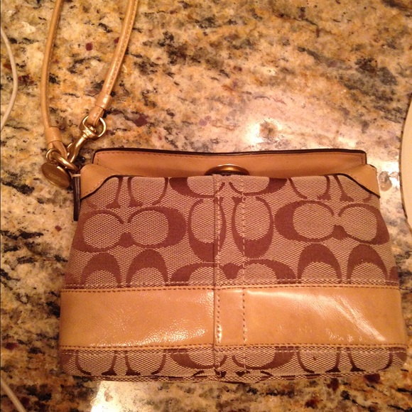 Coach wristlet wallet / small purse