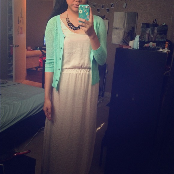 Mint cardigan