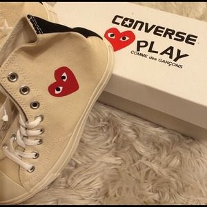 Converse high top comme des garçons shoes