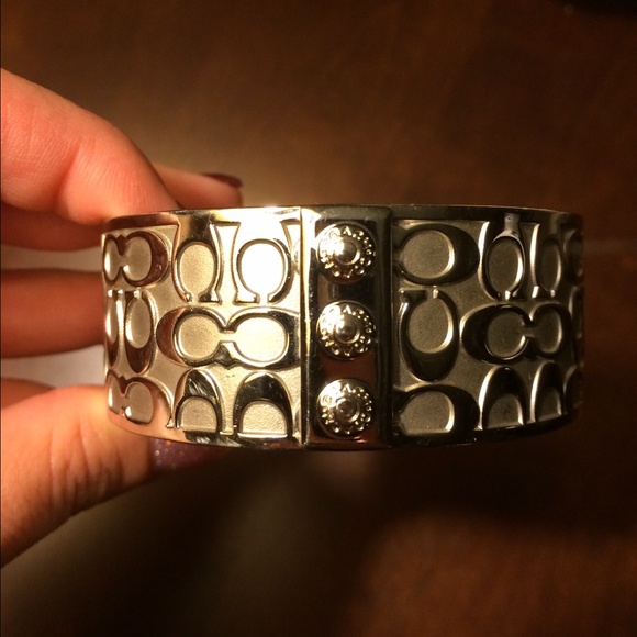 coach Jewelry - Authentic Coach Bangle Cuff Bracelet!