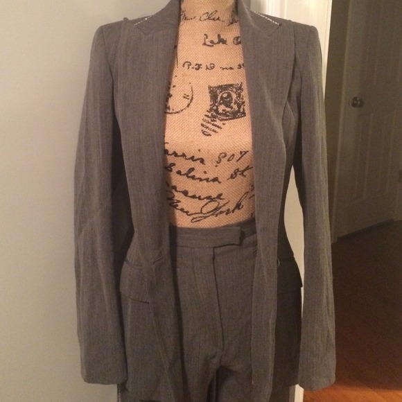 Saks Fifth Avenue 2-piece jeweled suit - Picture 2 of 4