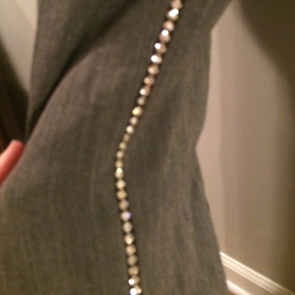 Saks Fifth Avenue 2-piece jeweled suit - Picture 3 of 4