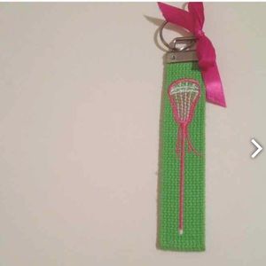 Lacrosse Key Chain