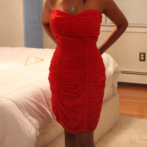 Express Ruched Dress