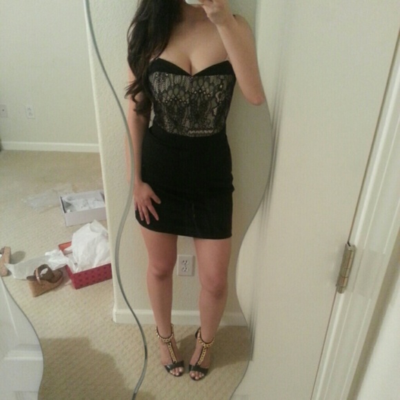 bebe Dresses & Skirts - Bebe corset party dress