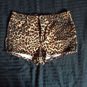 Leopard Shorts