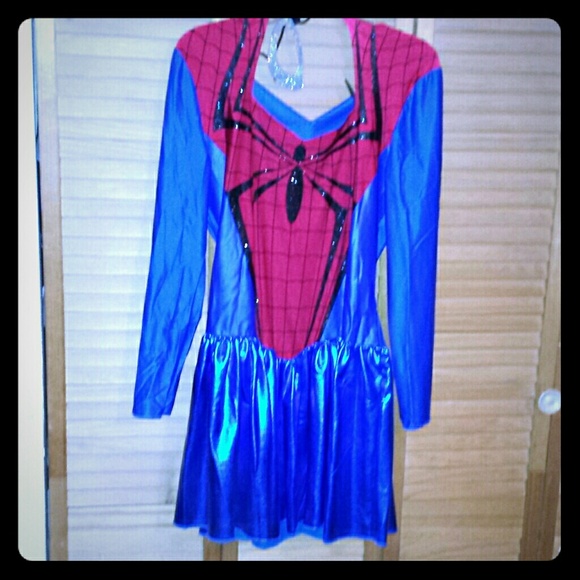 Spider woman costume with mask