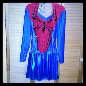 Spider woman costume with mask