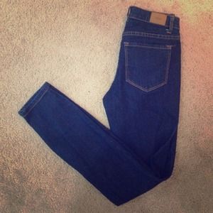 BDG high rise cigarette ankle jean