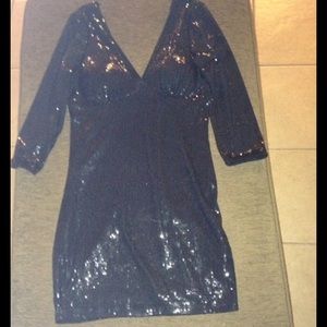 Black party dress