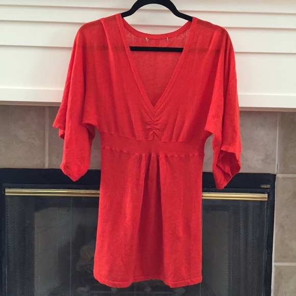 Orange Red Top - Picture 2 of 4