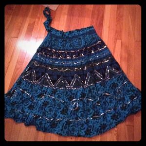 🌸Elephant Gypsy Skirt🌸