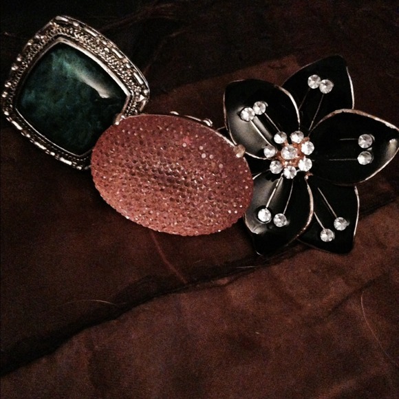 Three cute stretchy rings