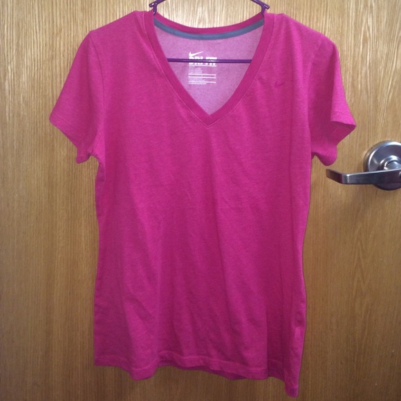 Pink workout tee